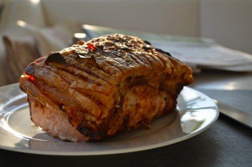 Platos típicos daneses: el flæskesteg