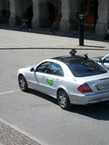 Taxi en Copenhague