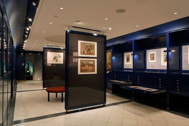 Galería de arte islámico en la Colección David